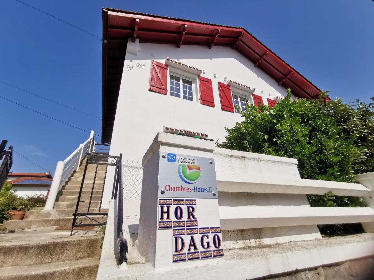 Chambres D'Hotes "Hor Dago" Pres De La Gare D'Hendaye Avec Le Petit-Dejeuner Exterior photo